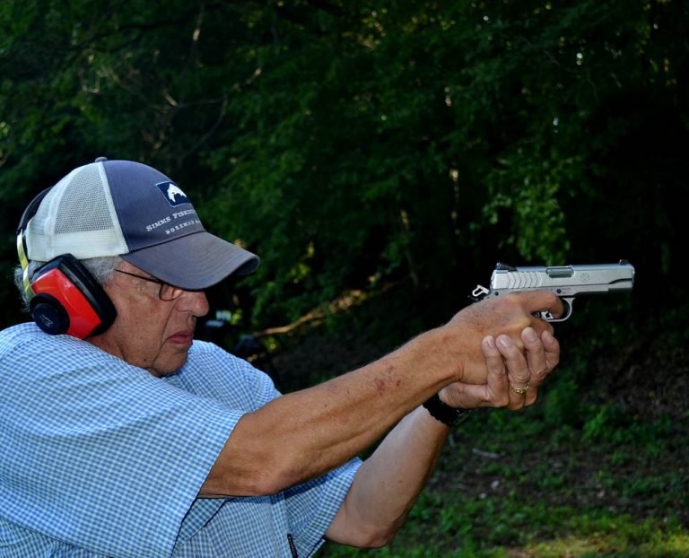 Ruger 1911 being tested and reviewed