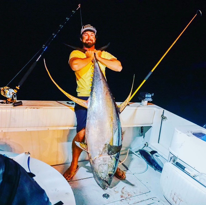how to catch yellowfin tuna in the gulf of mexico