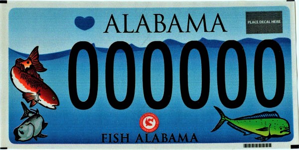 Alabama personalized custom Car Tags and tag renewal
