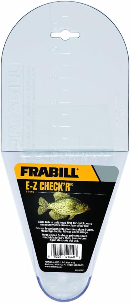 Crappie Measuring Board fishing gifts