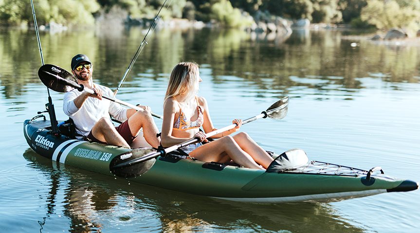 2 person fishing kayak inflatable